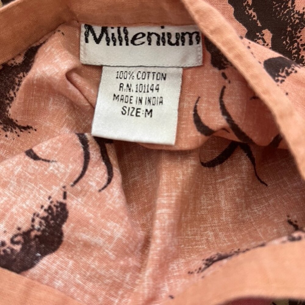 Millenium Multi-Colored 100% Cotton Swing Skirt W… - image 2